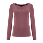 Longsleeve Perfect Lines Rose Brown