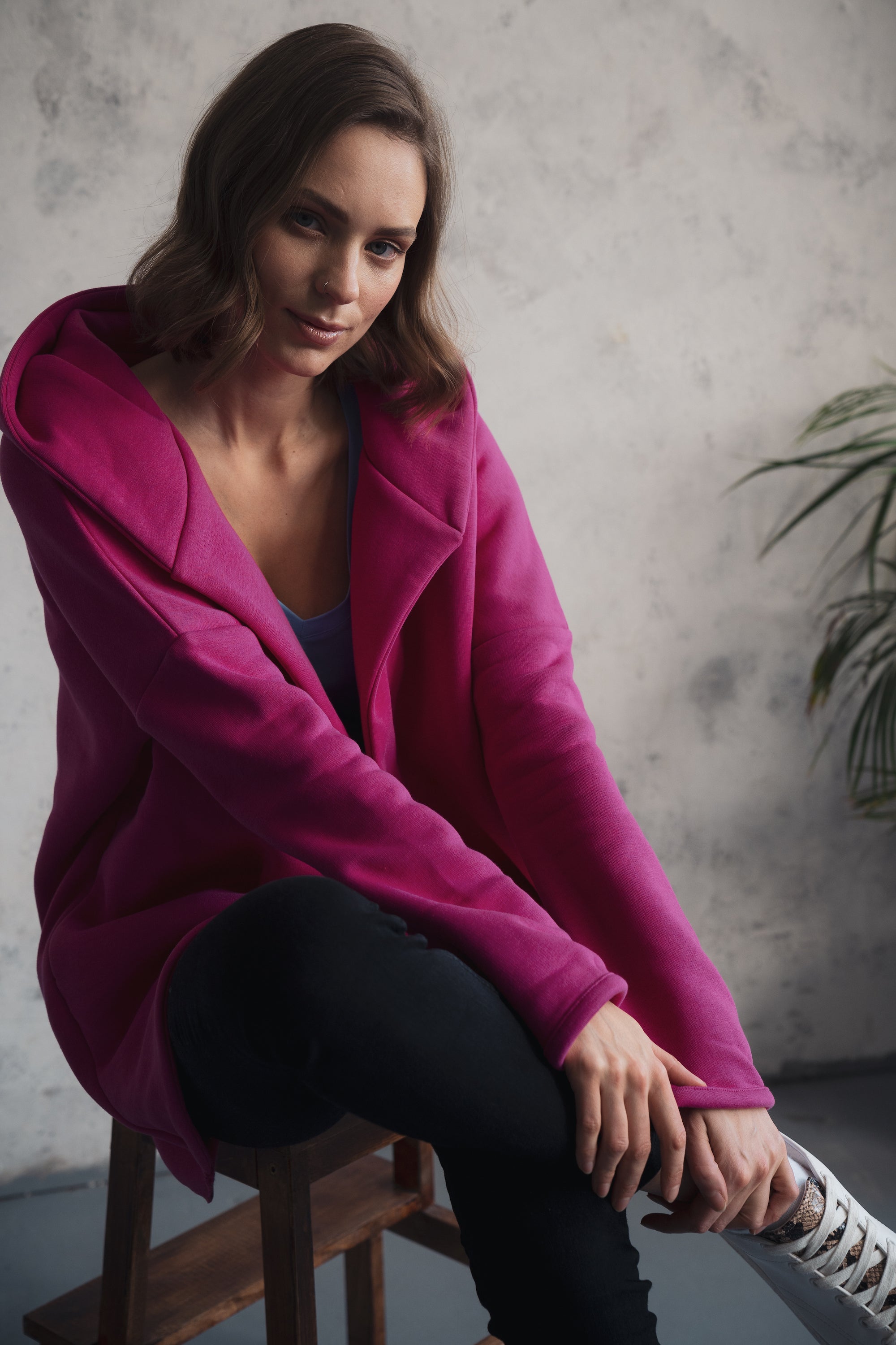 Peleryna do zadań specjalnych Magenta Róż
