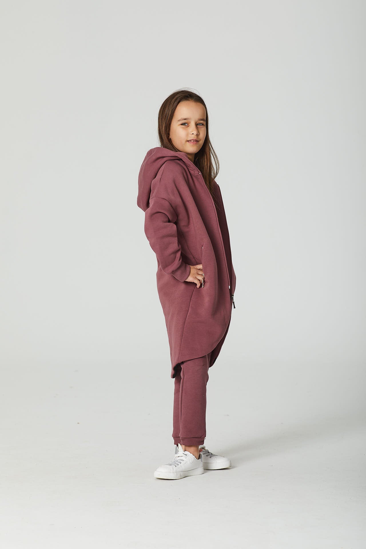 Płaszczobluza KIDS Rose Brown