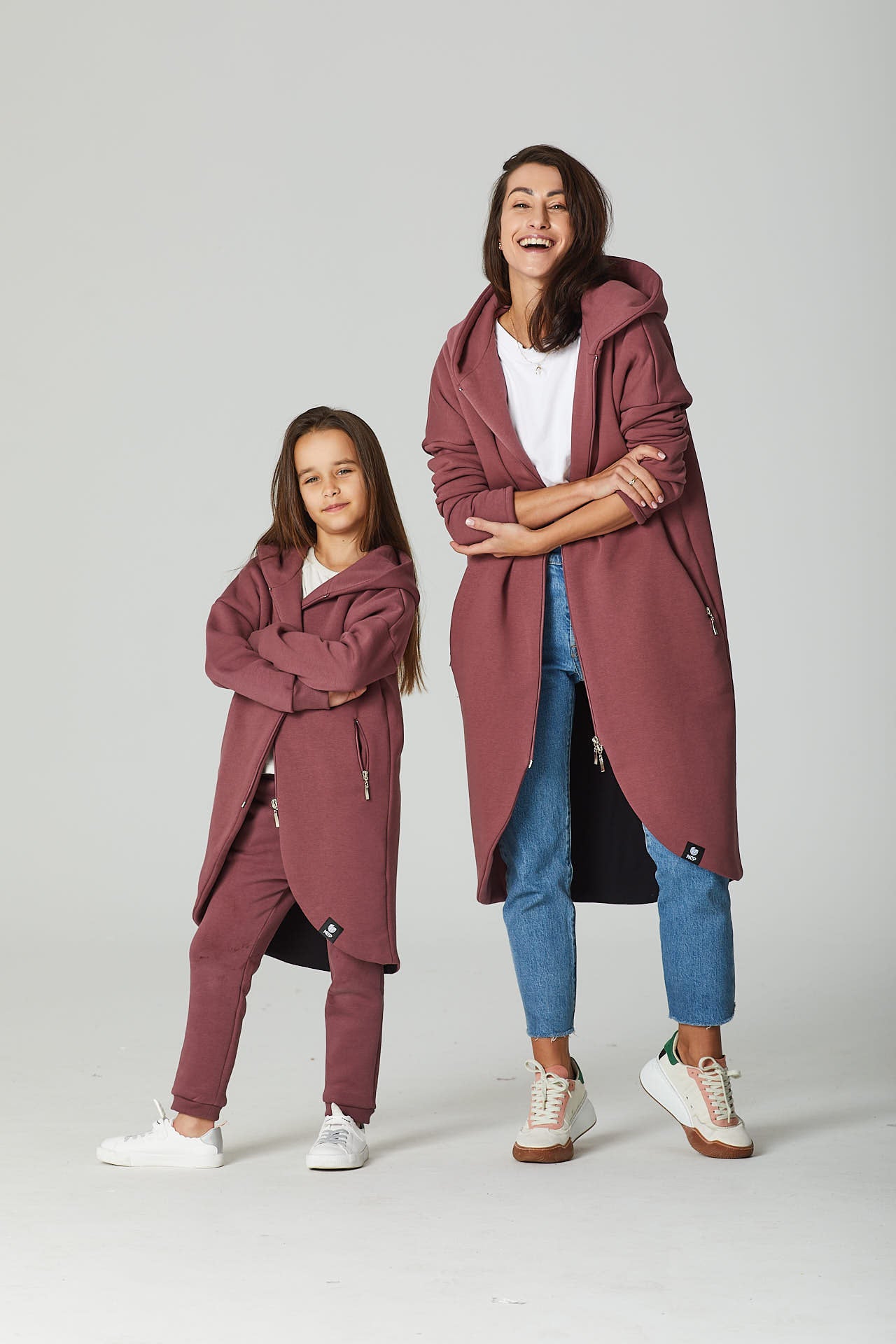 Płaszczobluza KIDS Rose Brown