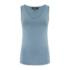 Top Female Essentials Niebieski Denim