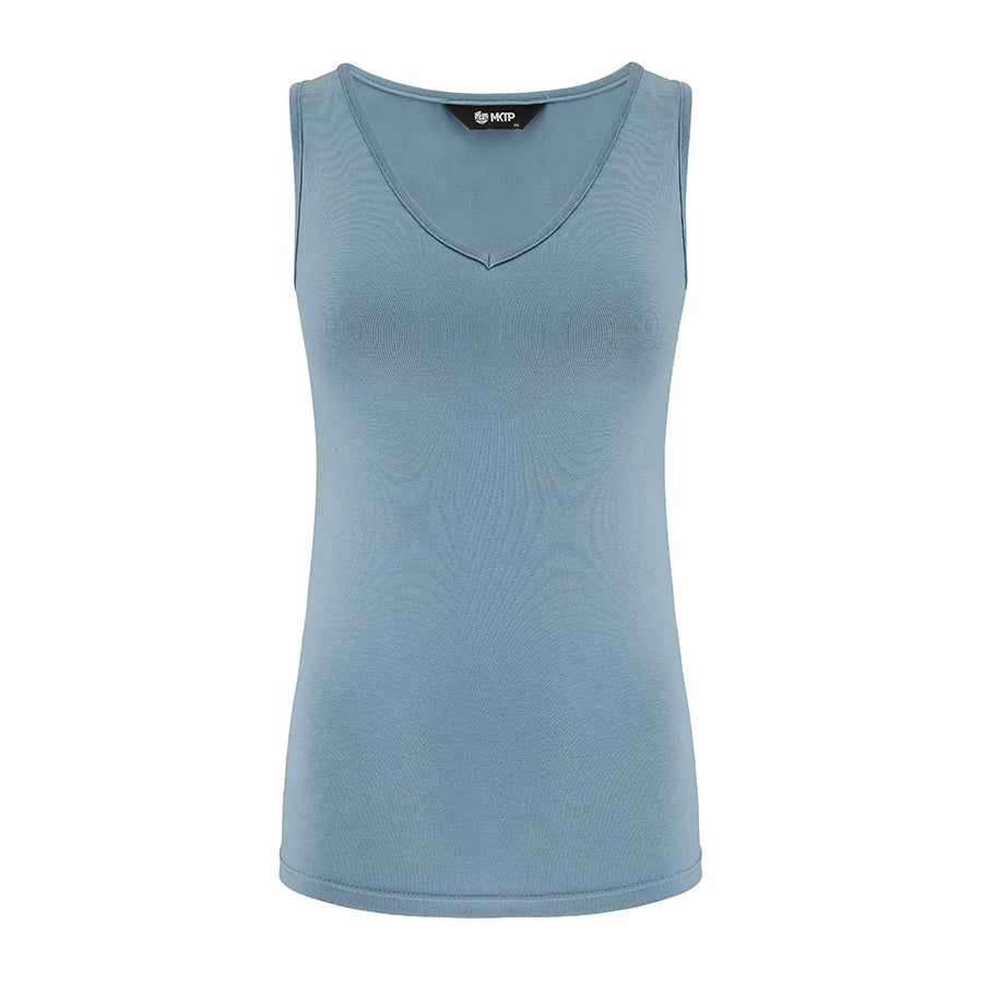 Top Female Essentials Niebieski Denim