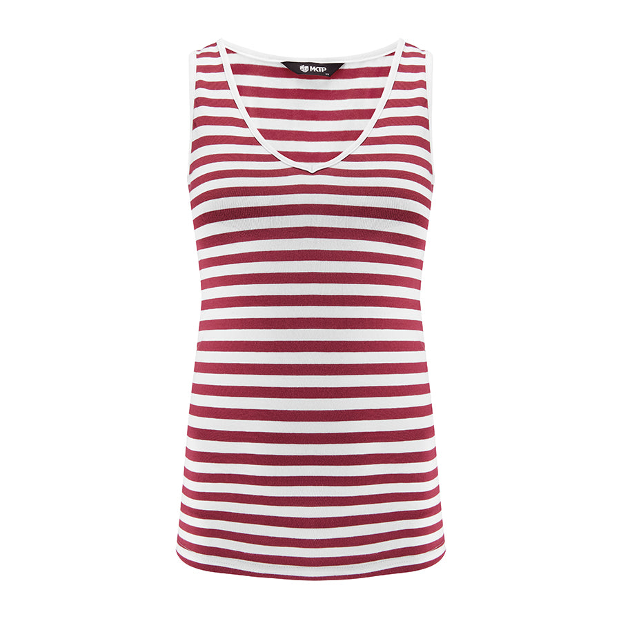 Top Female Essentials Paski Burgund