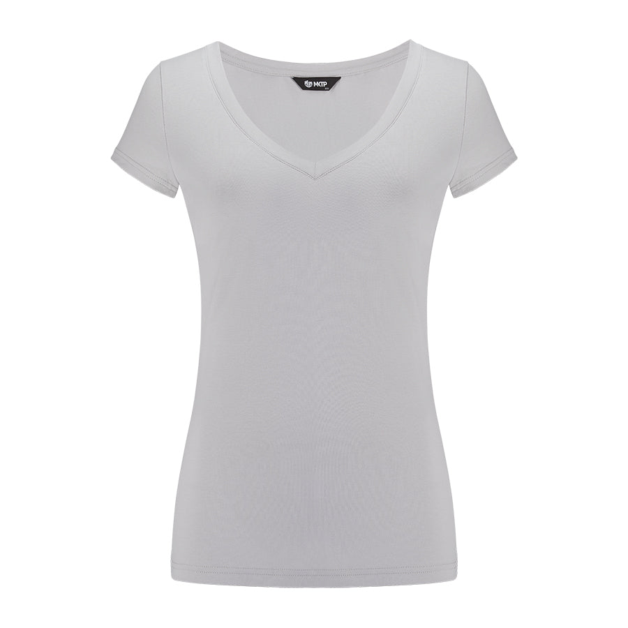 T-shirt Perfect Lines Szary Jasny Pastel