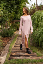 Sukienka Kobieca Historia Jasny Róż