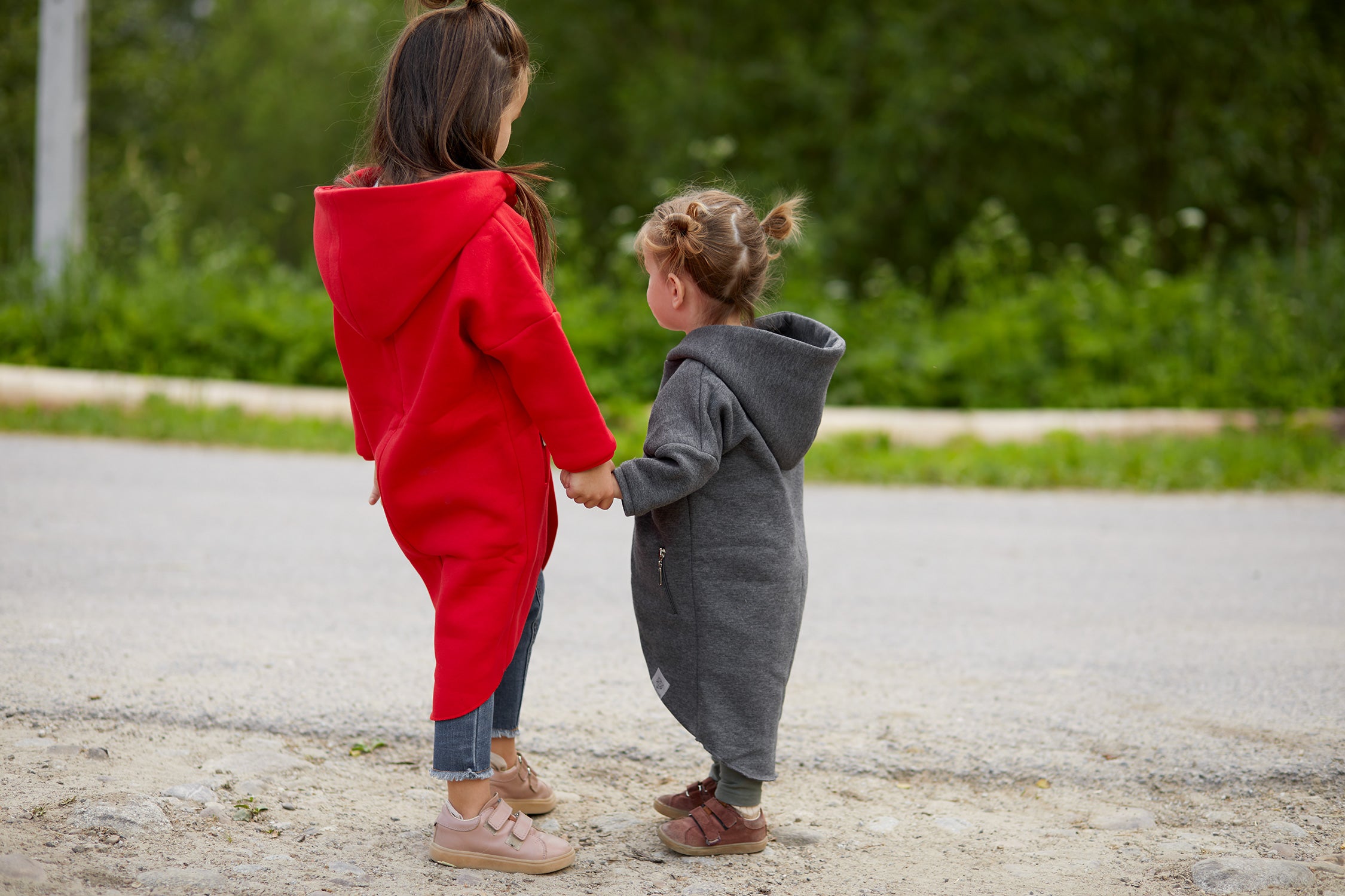 Płaszczobluza KIDS Czerwona
