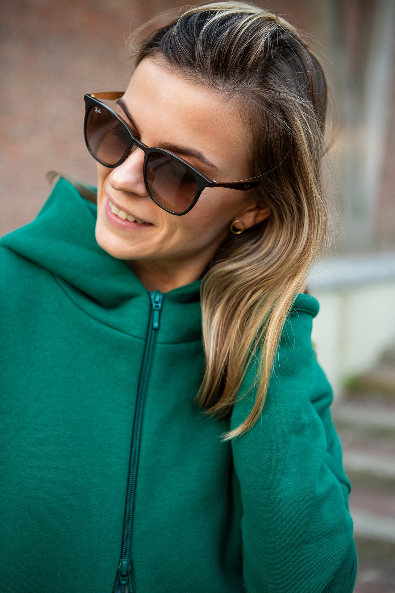 Płaszczobluza No.2 Butelkowa Zieleń