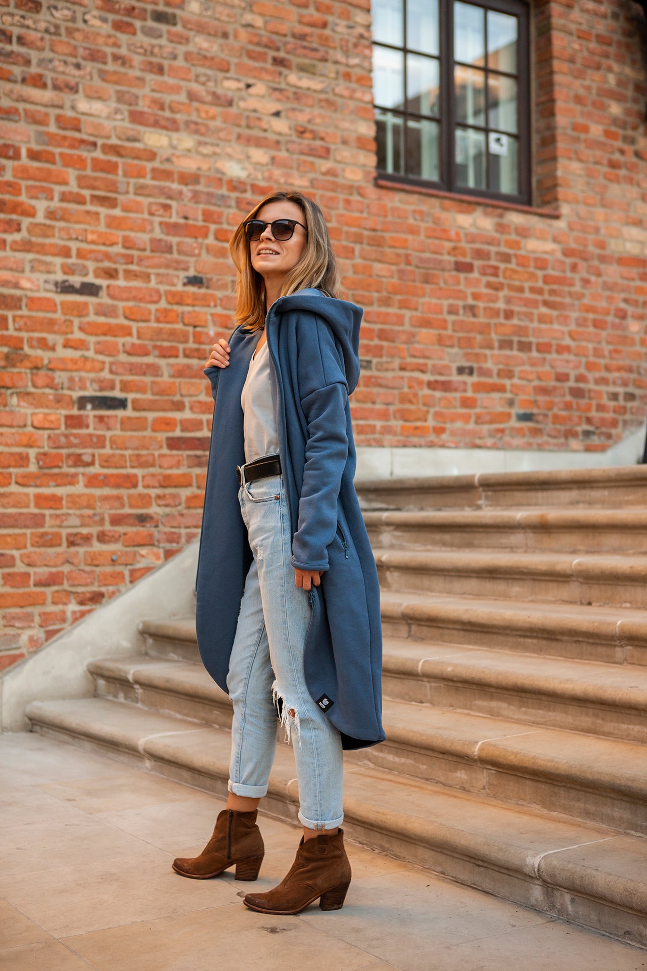 Płaszczobluza No.2 Niebieski Dżins