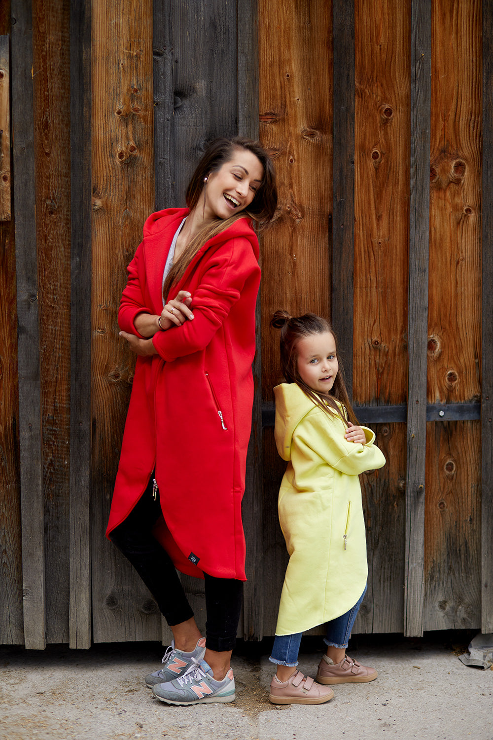 Płaszczobluza KIDS Czerwona