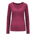 Longsleeve No Doubt Burgund