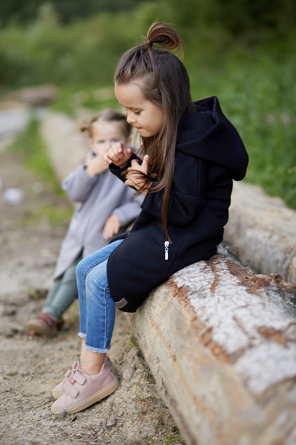 Płaszczobluza KIDS Czarna
