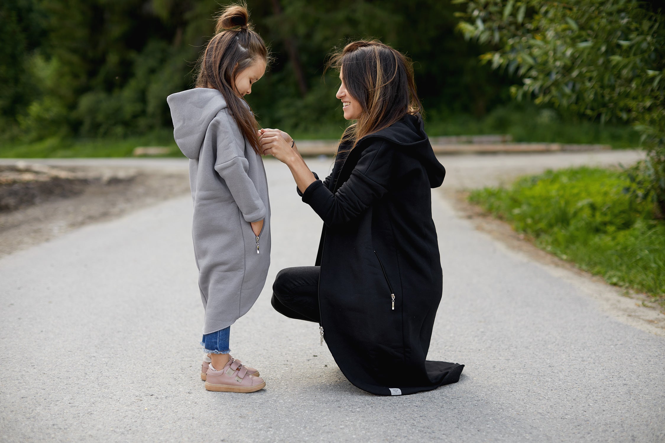 Płaszczobluza KIDS Czarna