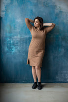 Sukienka Inner Beauty Kamel