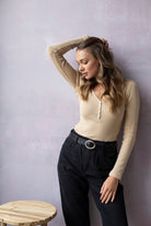 Longsleeve No Doubt Sand