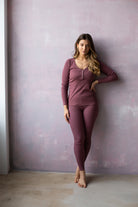 Leginsy (daily) GAME CHANGER Rose Brown