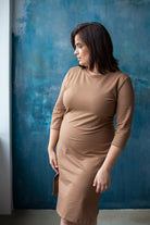 Sukienka Inner Beauty Kamel