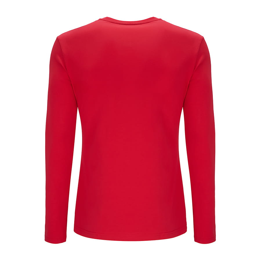 Longsleeve Męska Historia Czerwony