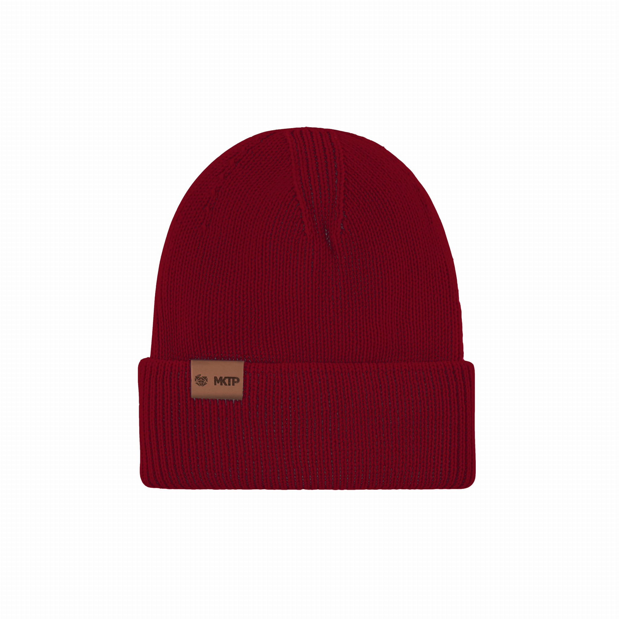 Czapka Cosy Days Wino 100% Merino Extra Fine