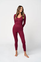 Longsleeve No Doubt Burgund