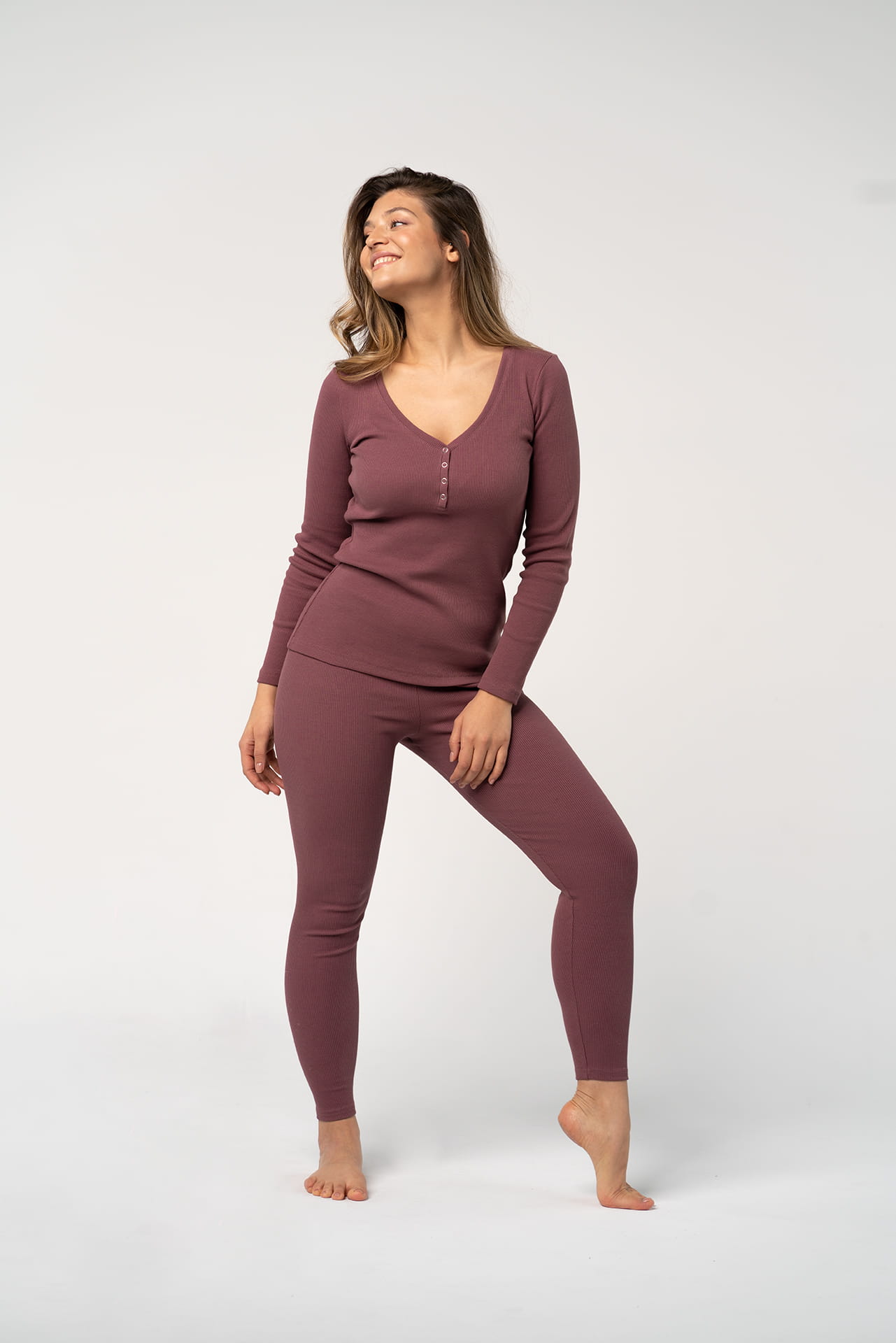 Leginsy (daily) GAME CHANGER Rose Brown