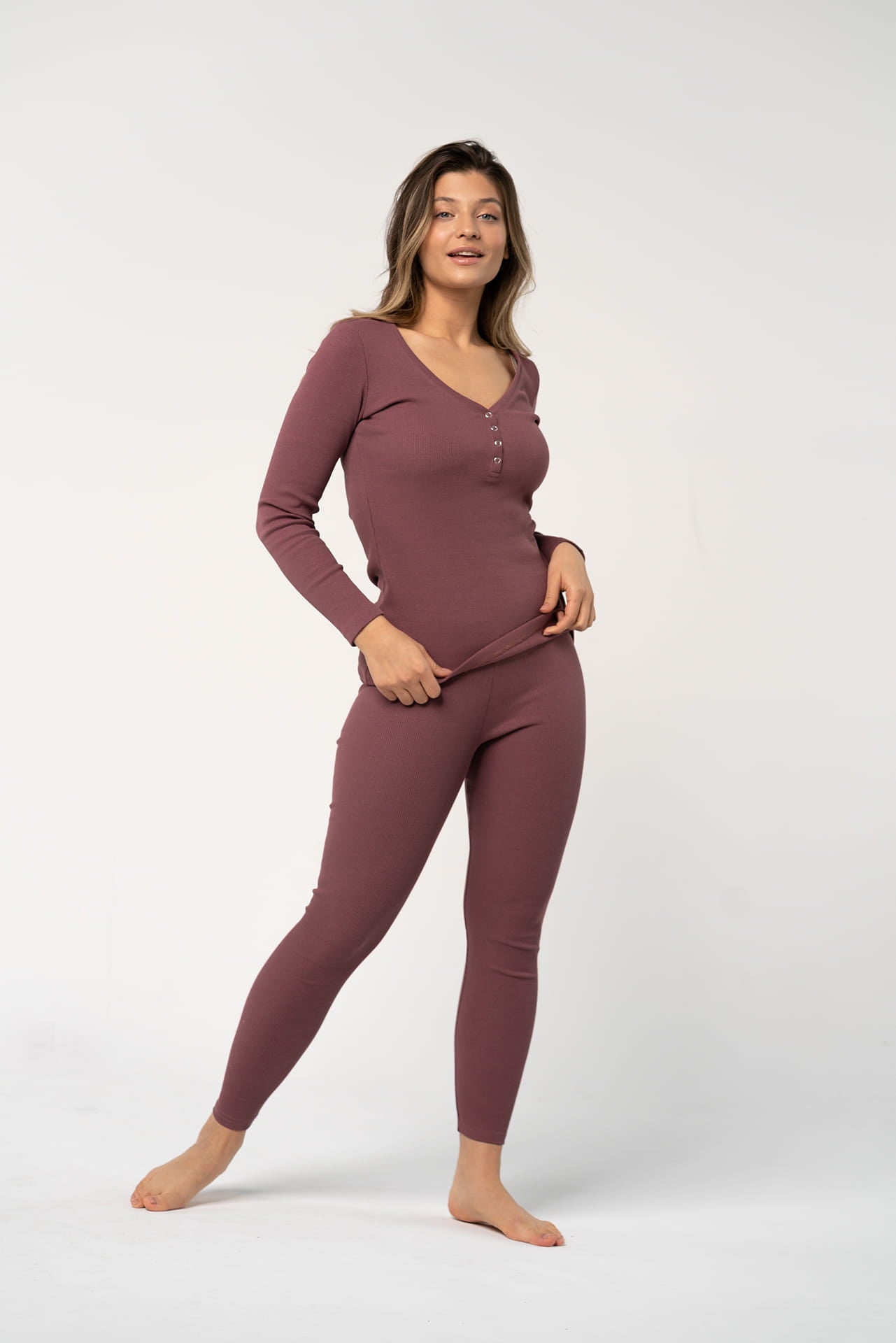 Leginsy (daily) GAME CHANGER Rose Brown