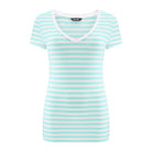 T-shirt Perfect Lines Paski Aqua