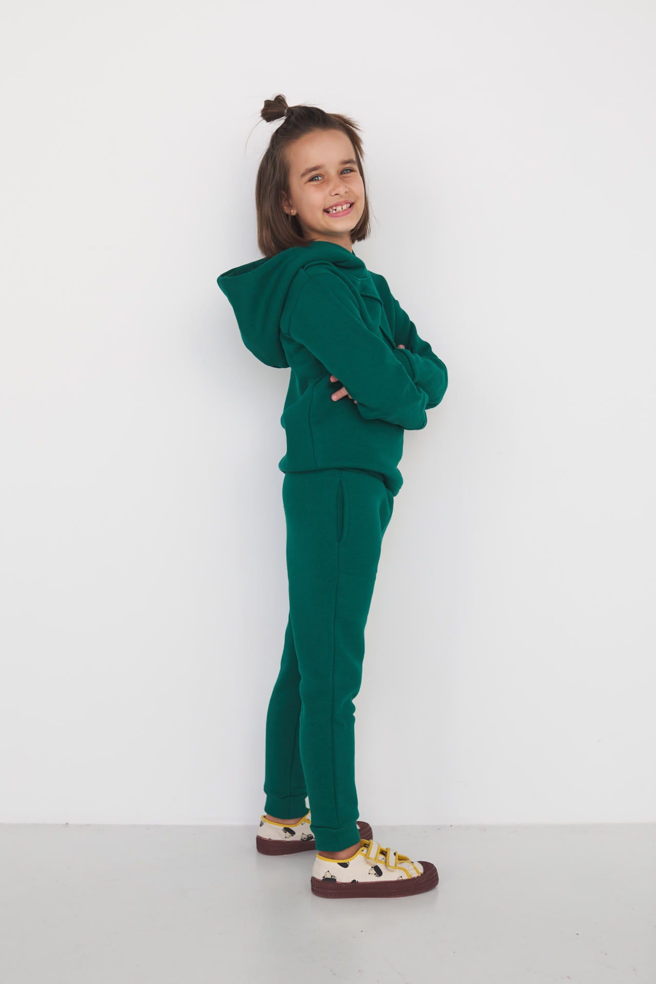 Bluza After Hours Kids Butelkowa Zieleń