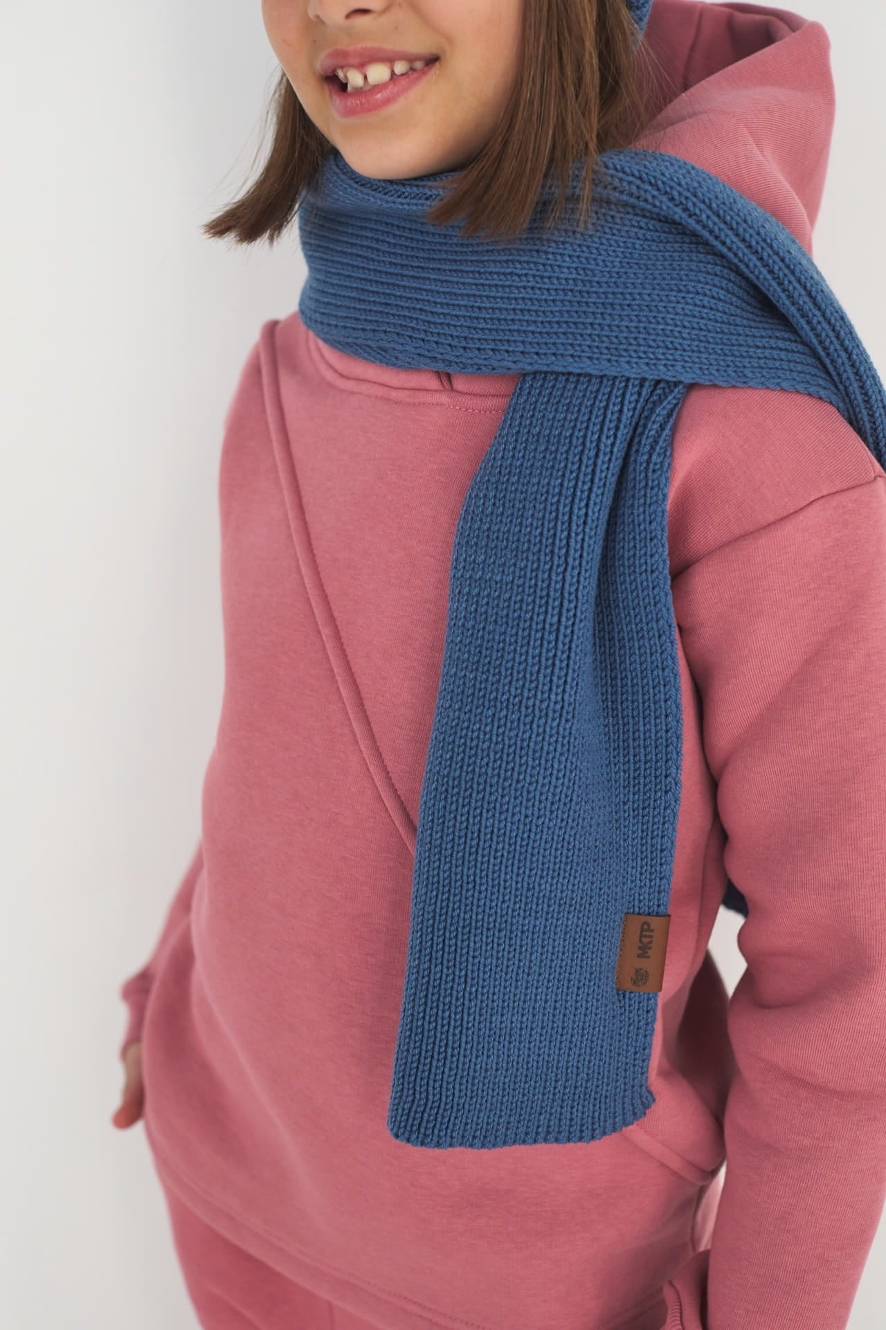 Czapka Cosy Days Kids Niebieski Dżins 100% Merino Extra Fine