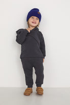 Spodnie Soft Line Kids Zgaszony Granat