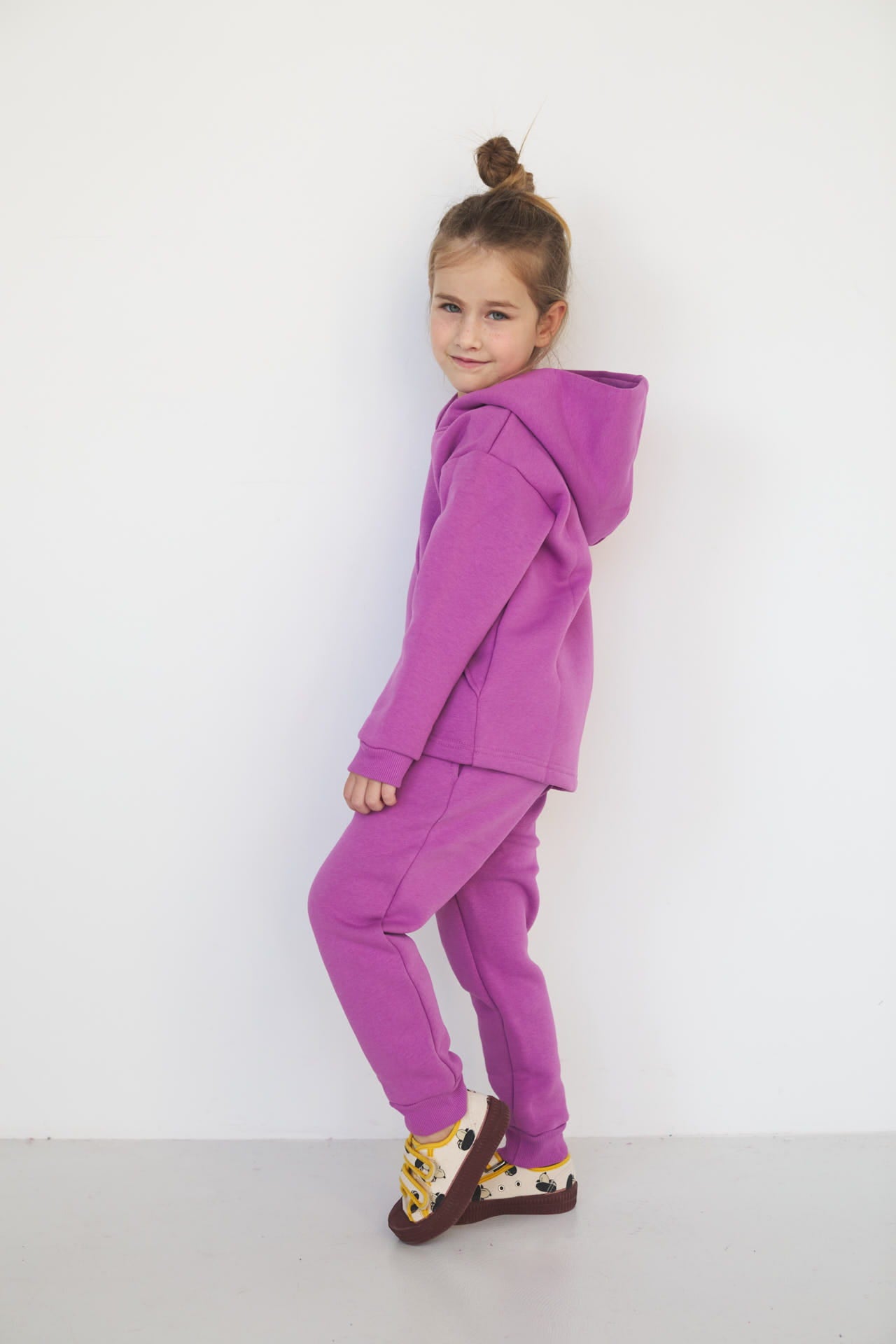 Spodnie Soft Line Kids Orchidea
