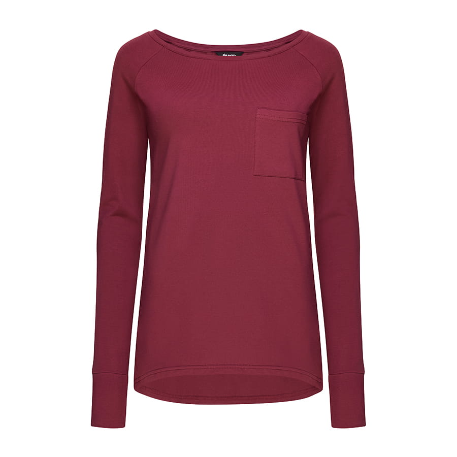 Longsleeve Dłuższa Historia No.2 Burgund