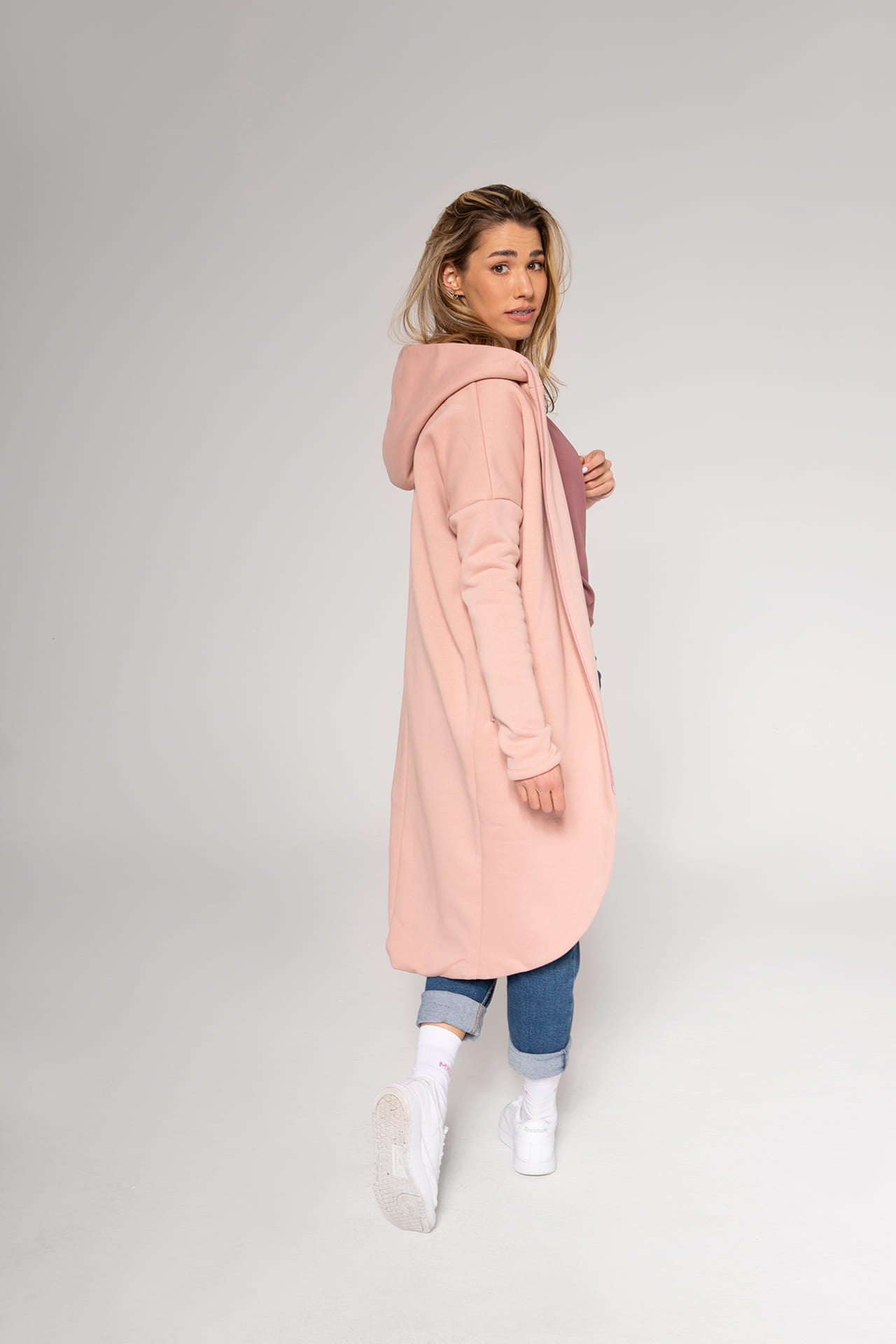 Płaszczobluza No.2 Smoky Pink