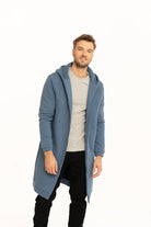 Płaszczobluza Męska Niebieski Denim