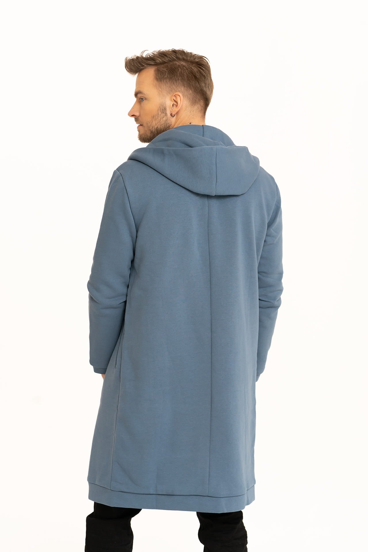 Płaszczobluza Męska Niebieski Denim