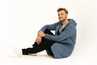 Płaszczobluza Męska Niebieski Denim