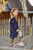 Płaszczobluza KIDS Granatowa