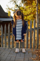 Płaszczobluza KIDS Granatowa