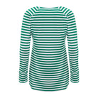 Longsleeve Daily Basic Paski Zielone