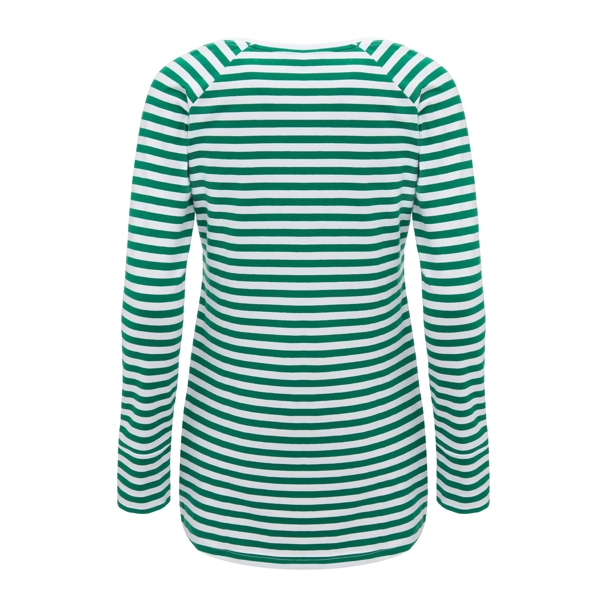 Longsleeve Daily Basic Paski Zielone