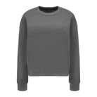 Bluza Klasyk Szary Ciemny Melanż