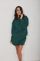 Bluza Klasyk Zielony Ciemny