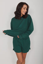 Bluza Klasyk Zielony Ciemny