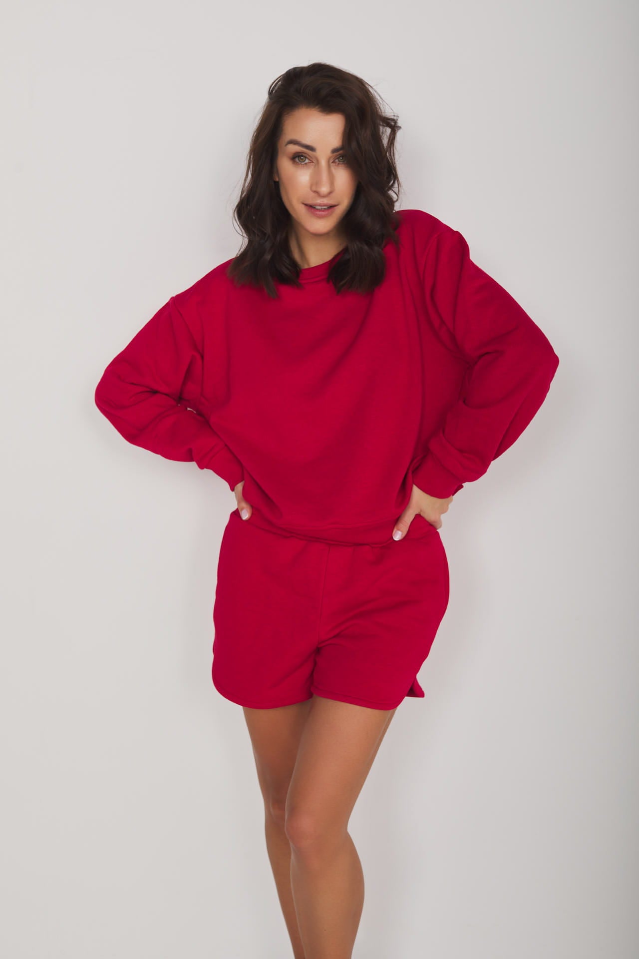 Bluza Klasyk Malinowa Czerwień