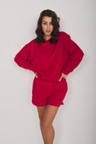 Bluza Klasyk Malinowa Czerwień