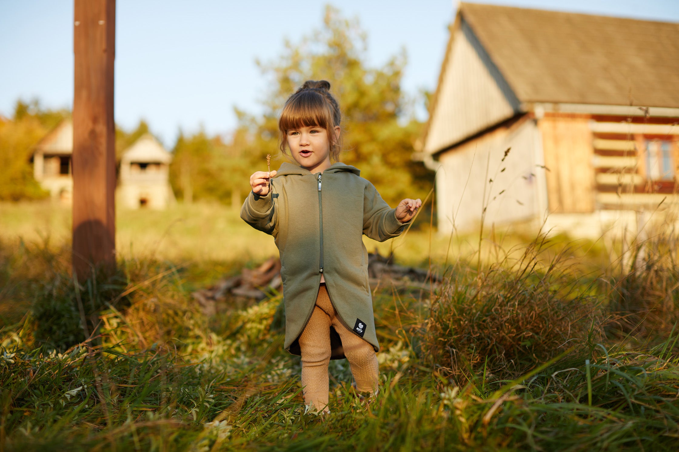 Płaszczobluza KIDS Khaki