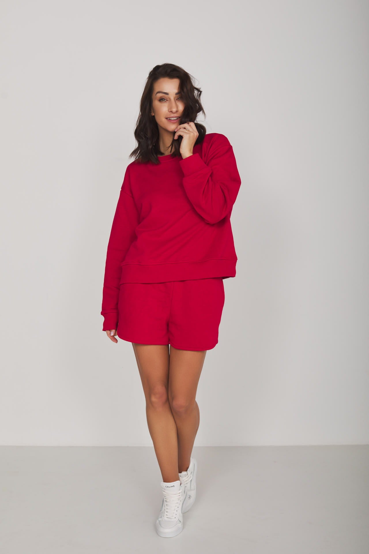 Bluza Klasyk Malinowa Czerwień