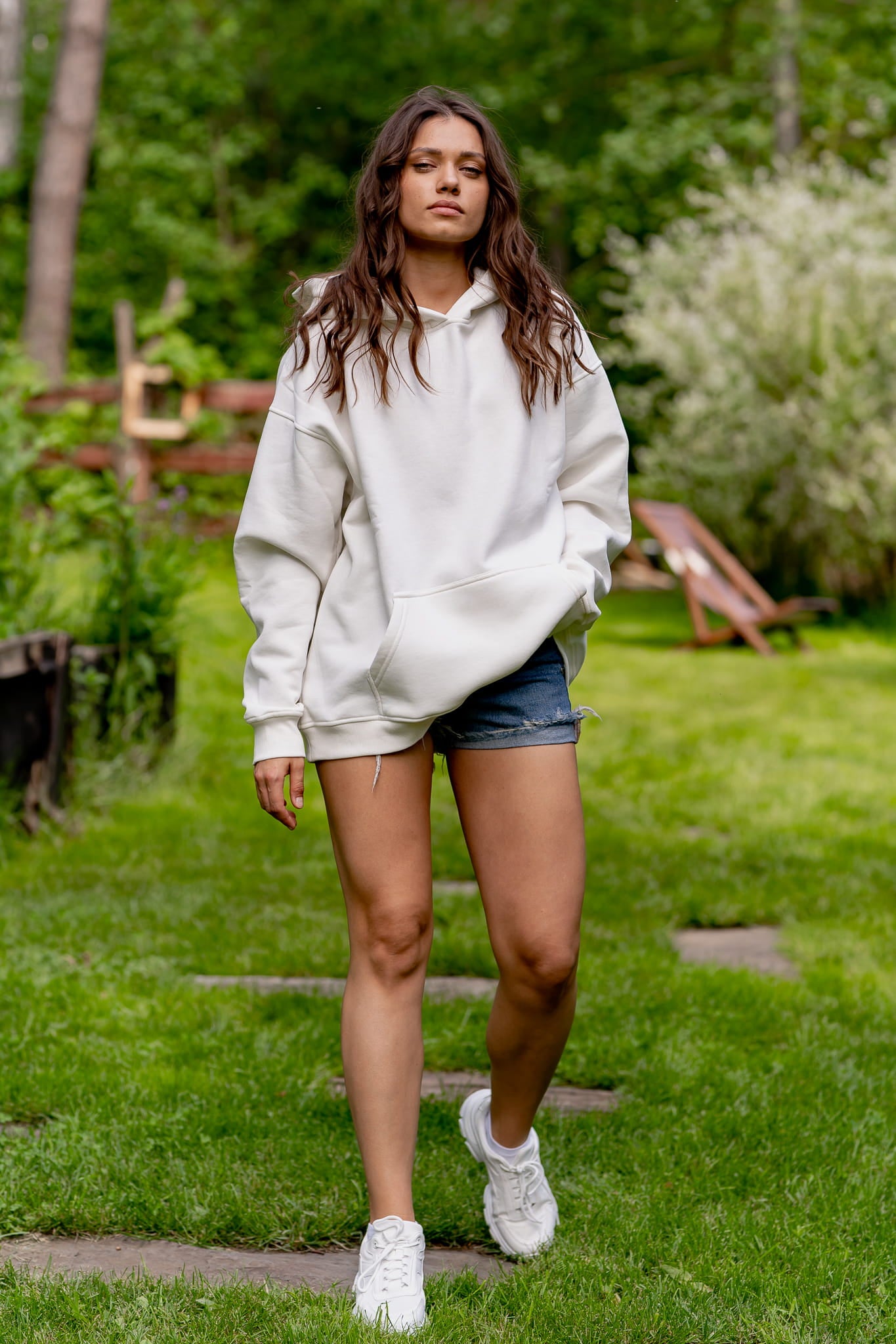 Bluza Soft Essentials Biała