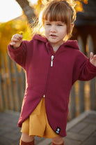 Płaszczobluza KIDS Burgund