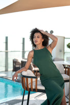 Sukienka Taste of Summer Butelkowa Zieleń