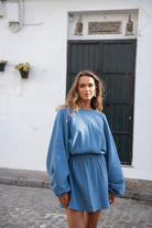Sukienka Summer Crush Niebieski Denim